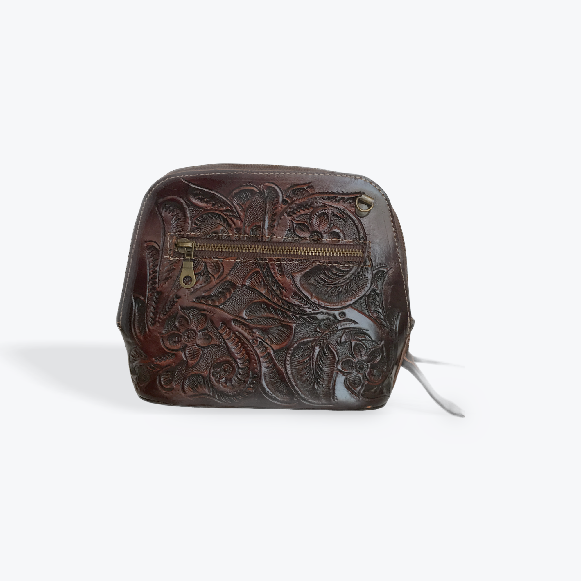 Mini backpack in brown  crossbody