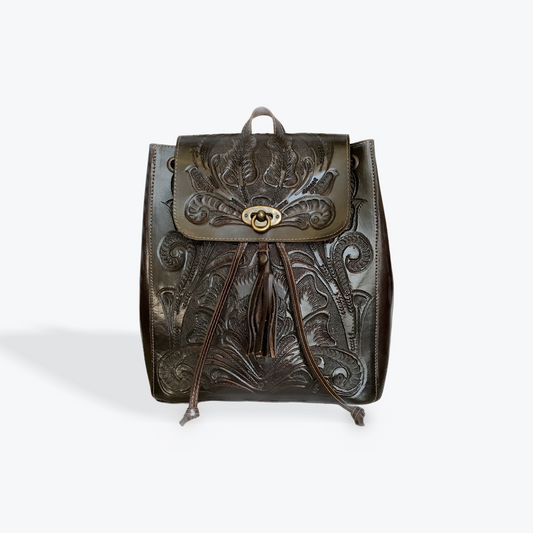 Elizabeth Backpack  in Dark Brown