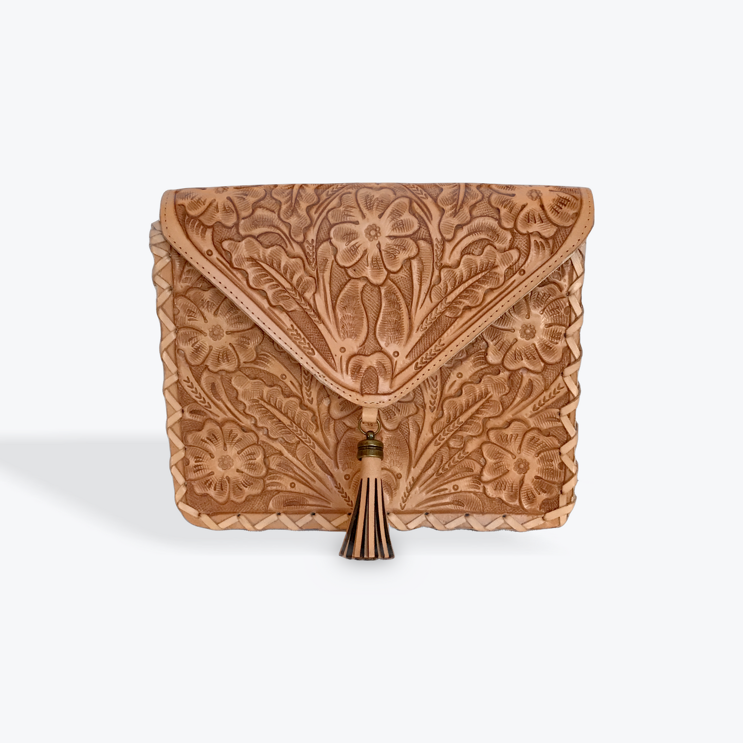 VICTORIA HAND TOOLED CROSSBODY