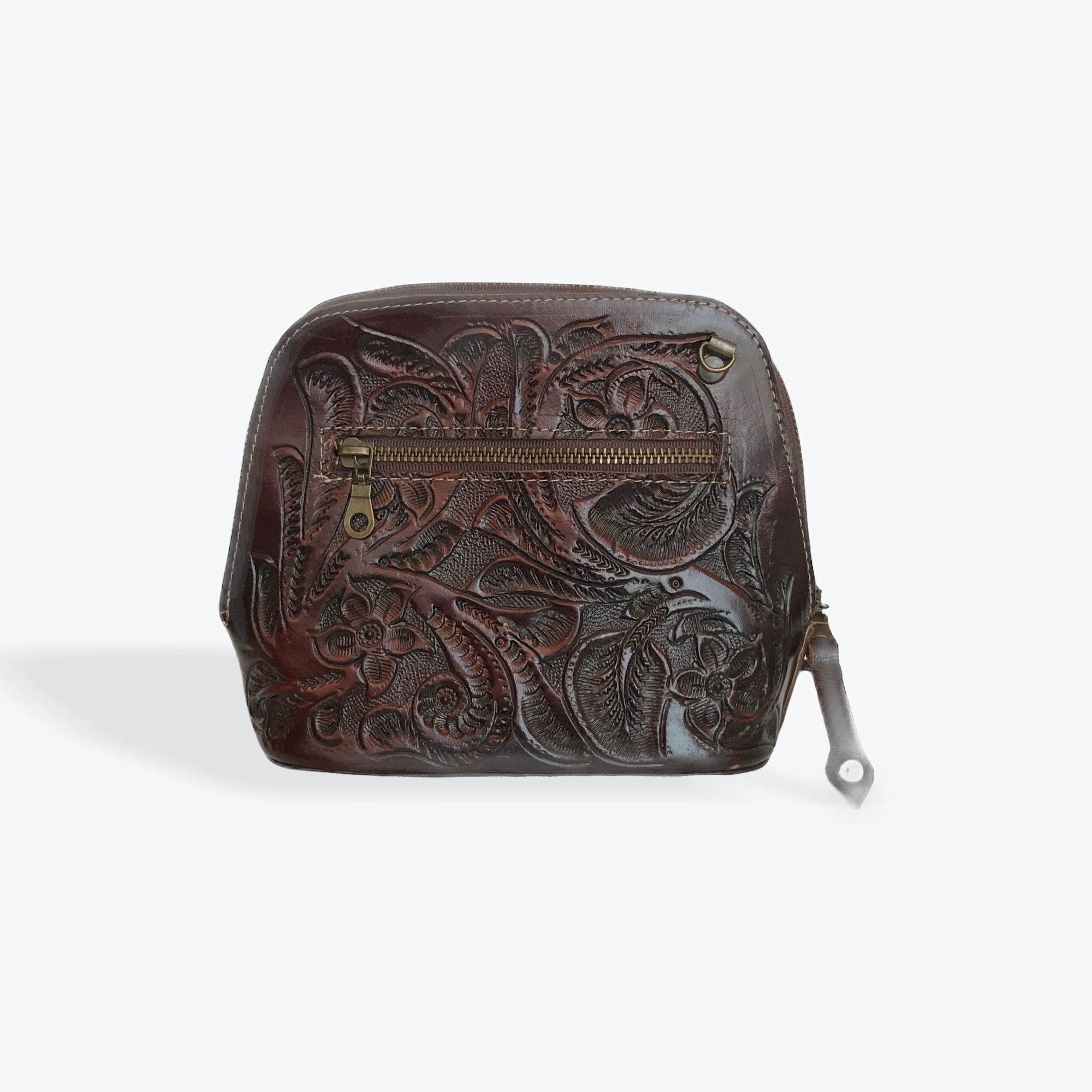Mini backpack in brown  crossbody