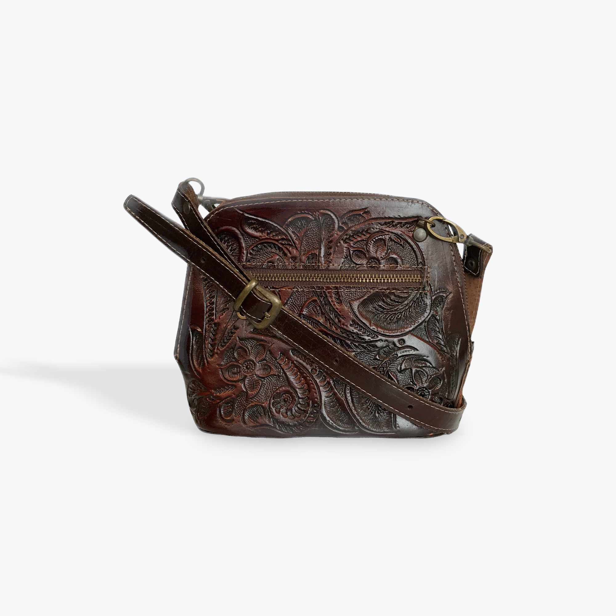 Mini backpack in brown  crossbody