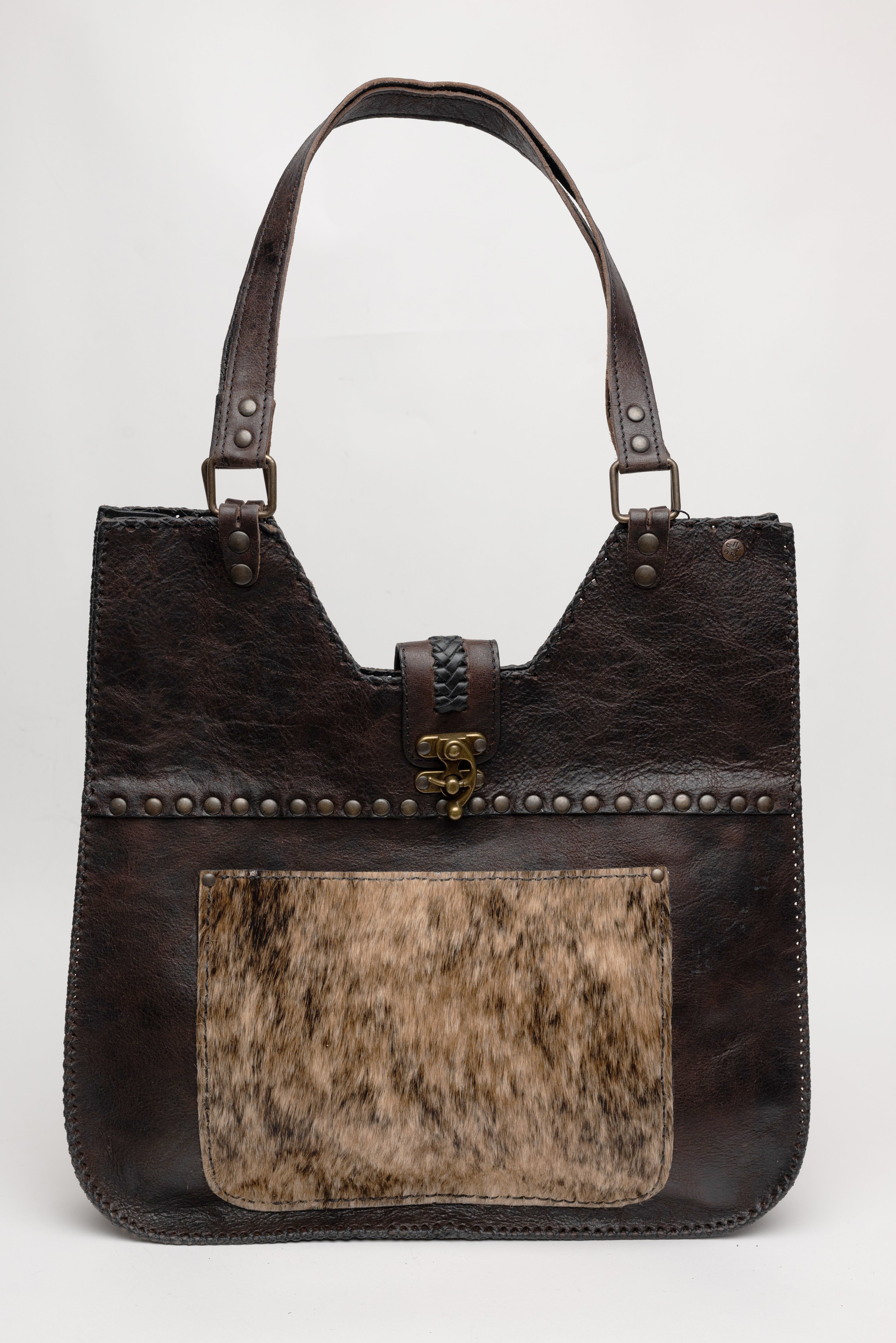 Tiffany with cowhide