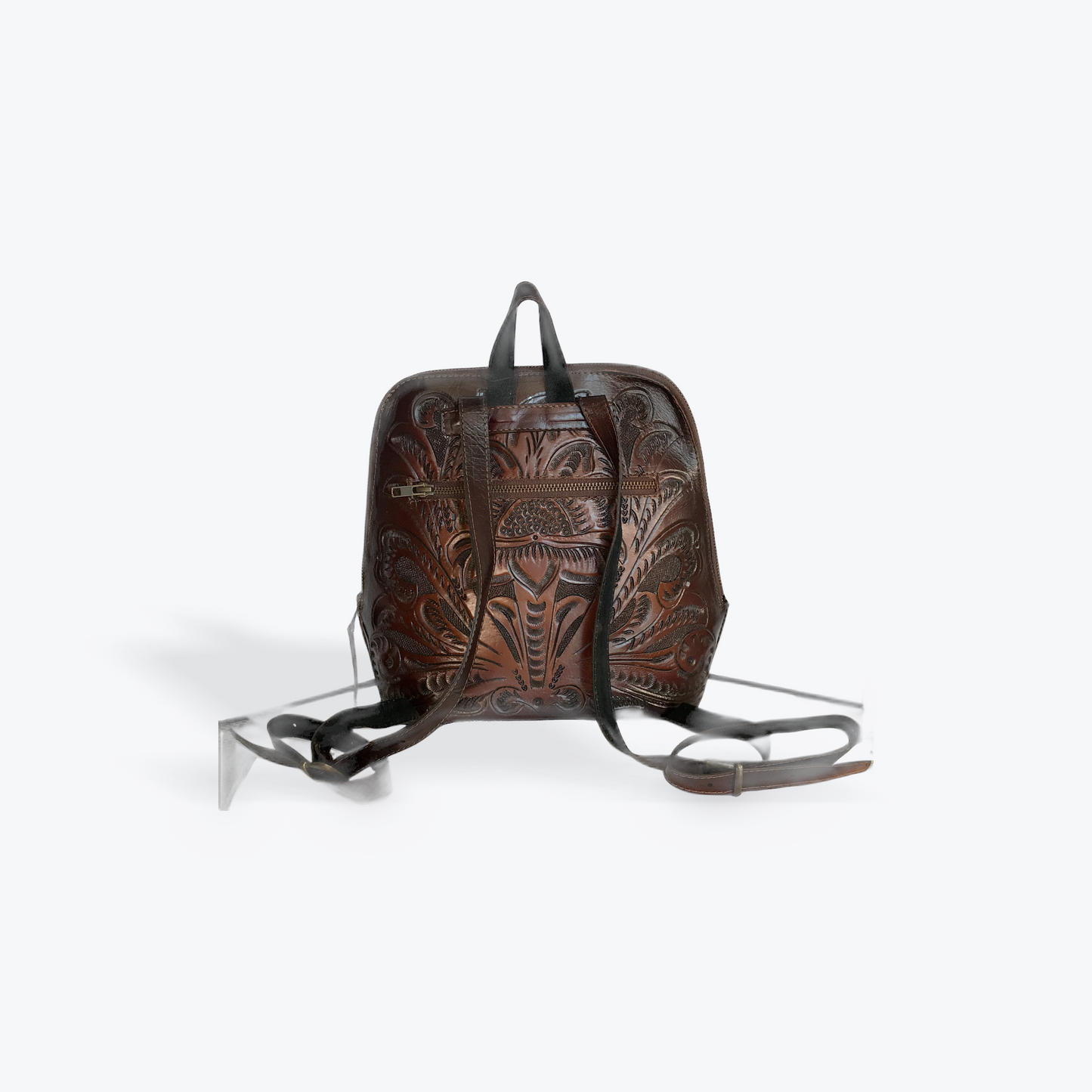 CLASSIC BACKPACK VAQUETA LEATHER IN CARAMEL