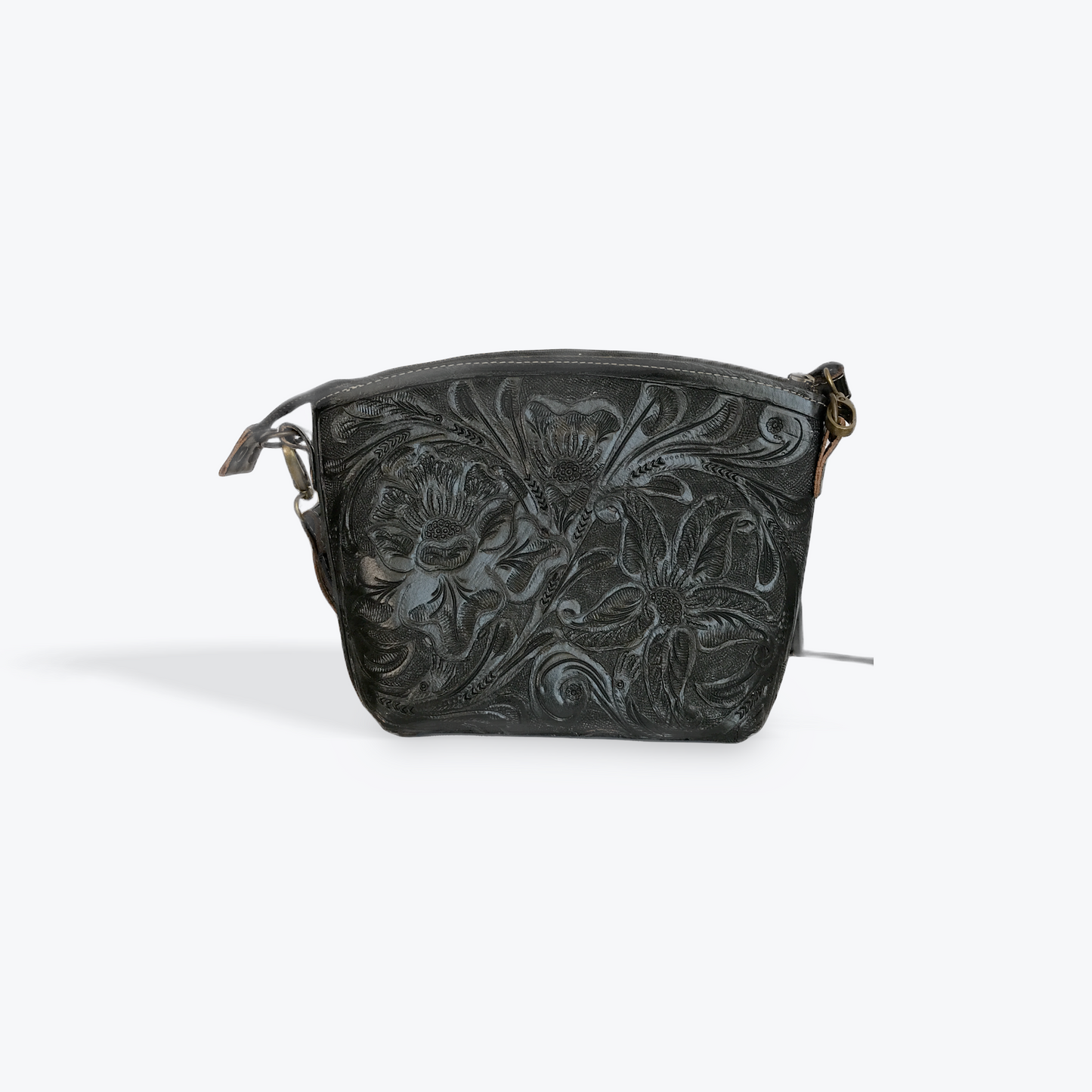 BRAZIL PETITE VAQUETA LEATHER CROSSBODY