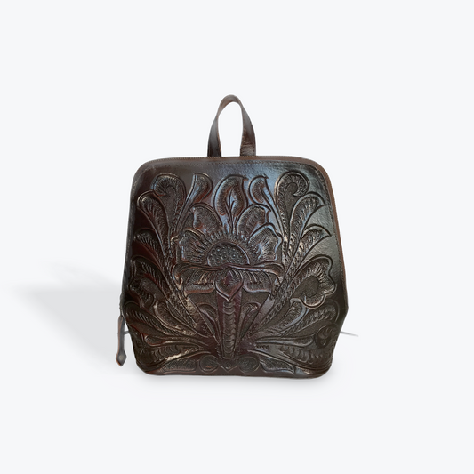 CLASSIC BACKPACK IN VAQUETA DARK BROWN